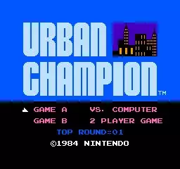 -Urban Champion (1984)-游戏截图-好玩游戏库