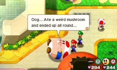 -Mario & Luigi: Bowser's Inside Story + Bowser Jr's Journey-游戏截图-好玩游戏库
