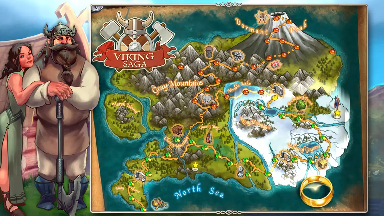 -Viking Saga: The Cursed Ring-游戏截图-好玩游戏库