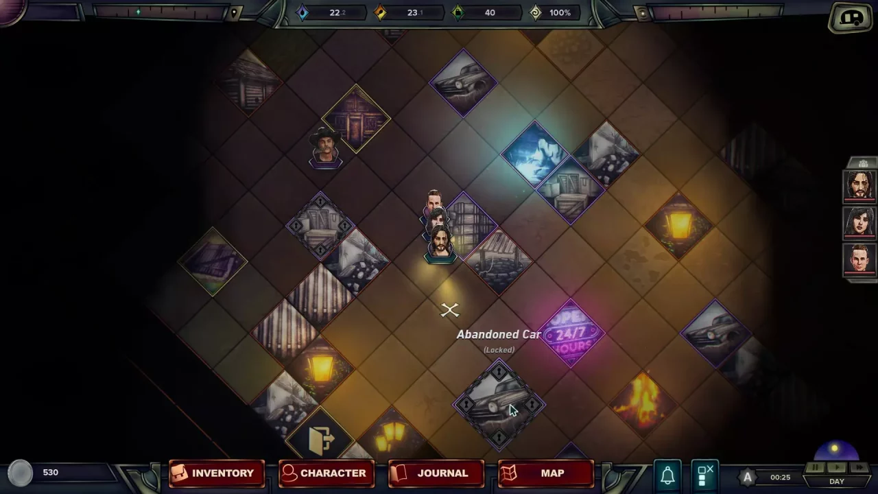 Death Drive: A Deck-Building Open World Survival RPG