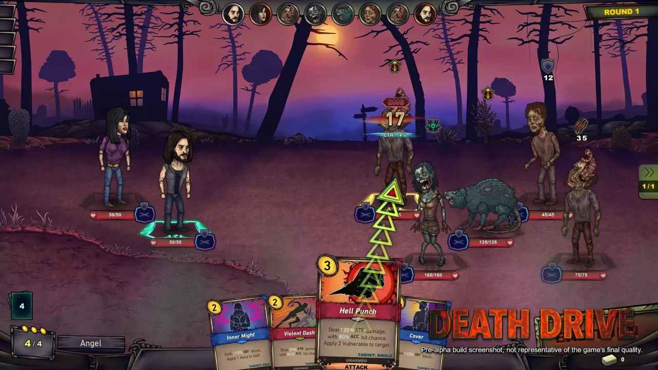 -Death Drive: A Deck-Building Open World Survival RPG-游戏截图-好玩游戏库