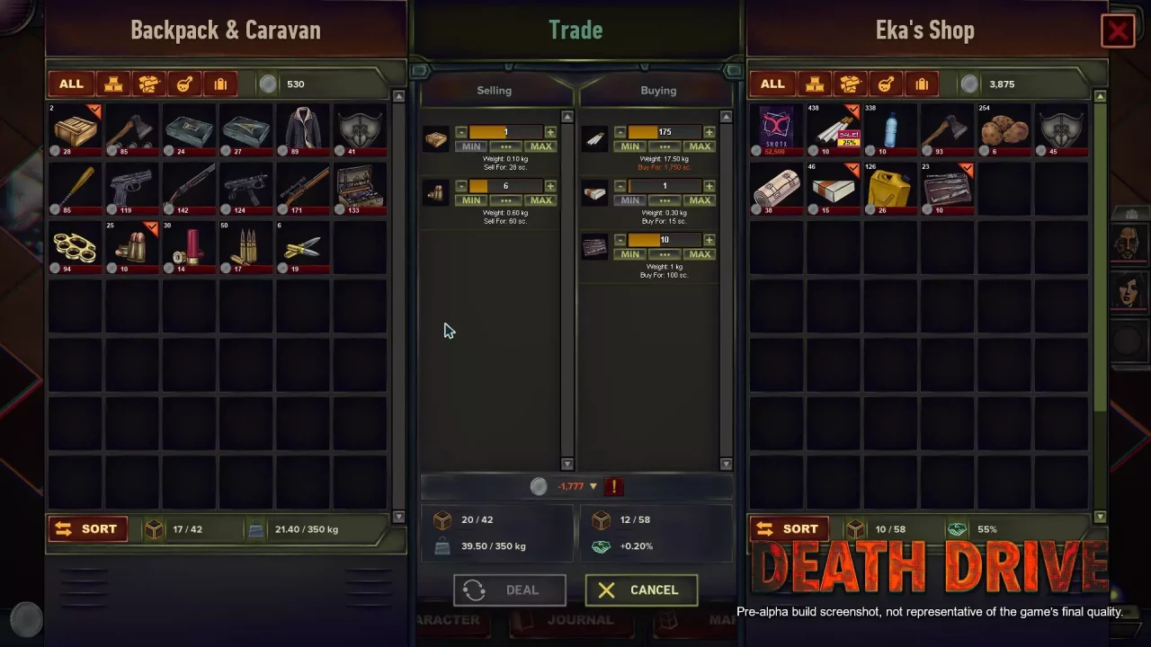 -Death Drive: A Deck-Building Open World Survival RPG-游戏截图-好玩游戏库