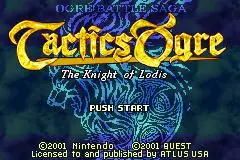 Tactics Ogre: The Knight of Lodis
