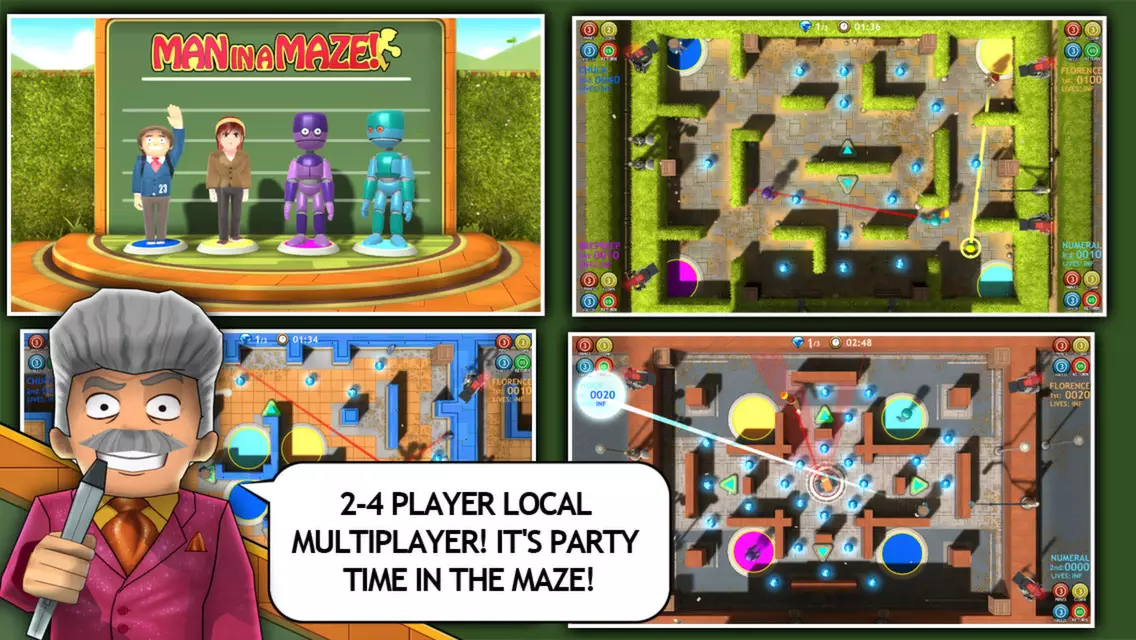 -Man in a Maze: Deathmatch-游戏截图-好玩游戏库