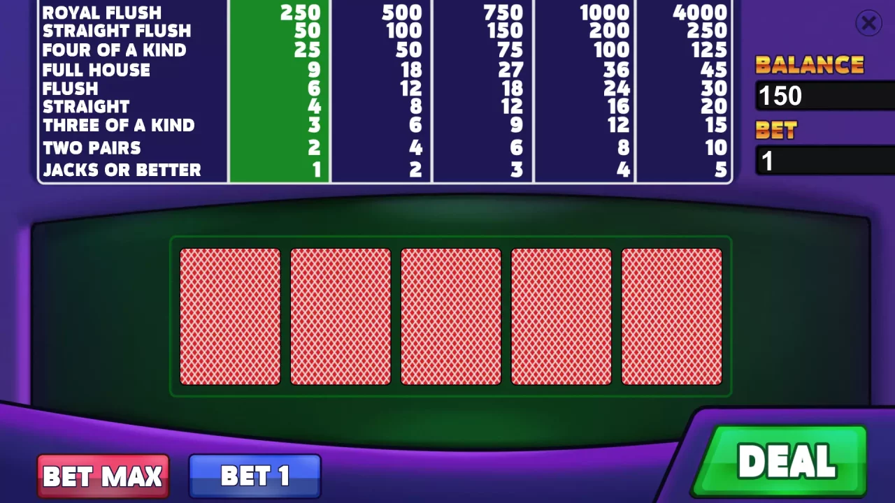 -Royal Casino: Video Poker-游戏截图-好玩游戏库