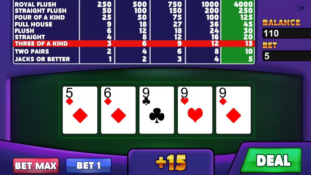 -Royal Casino: Video Poker-游戏截图-好玩游戏库
