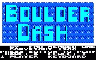 -Boulder Dash (1984)-游戏截图-好玩游戏库