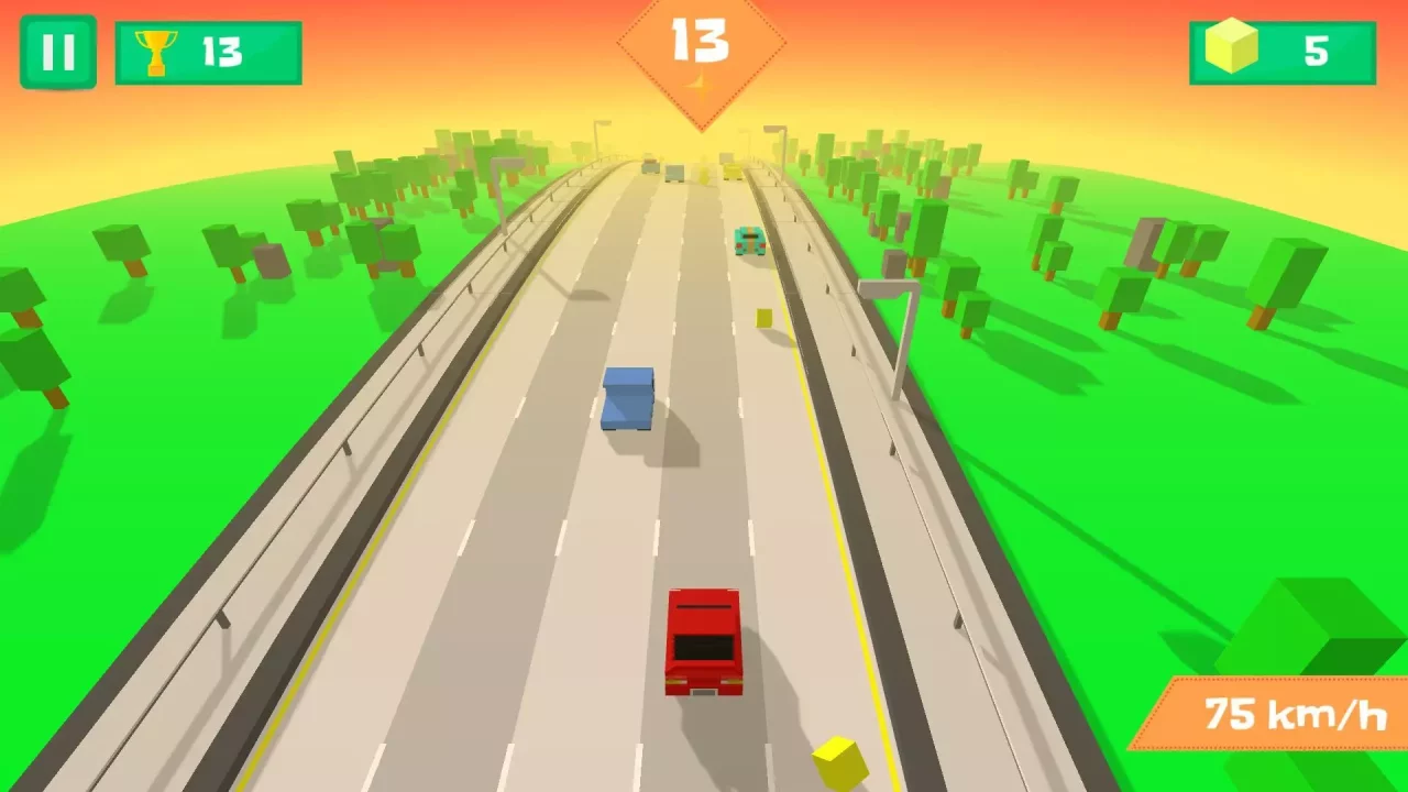 -Pixel Traffic: Highway Racing-游戏截图-好玩游戏库