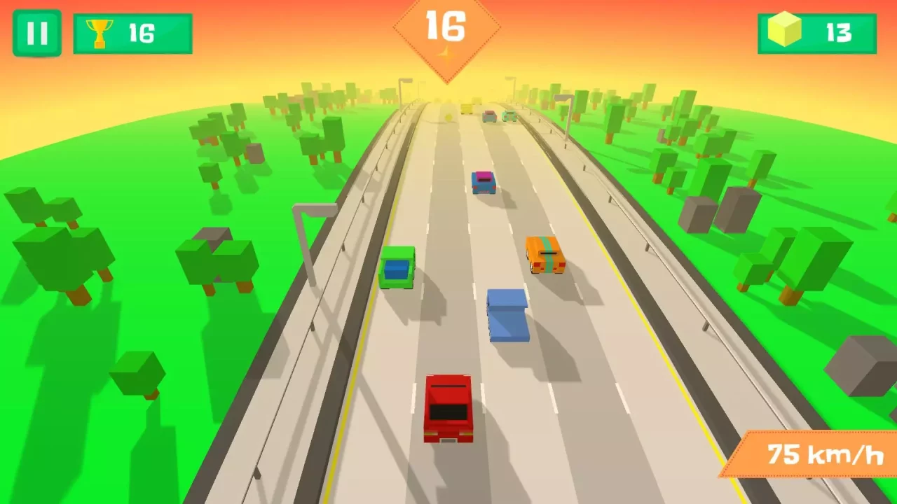 -Pixel Traffic: Highway Racing-游戏截图-好玩游戏库