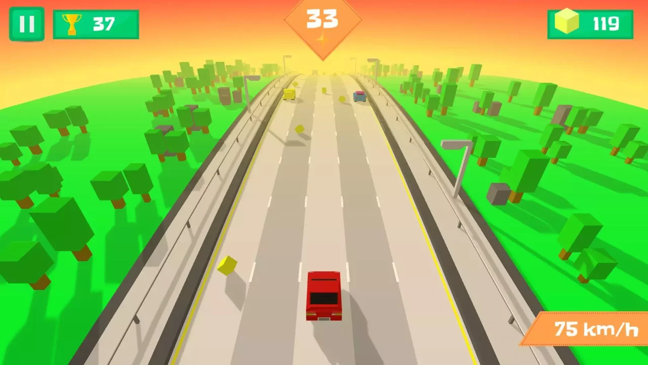 -Pixel Traffic: Highway Racing-游戏截图-好玩游戏库