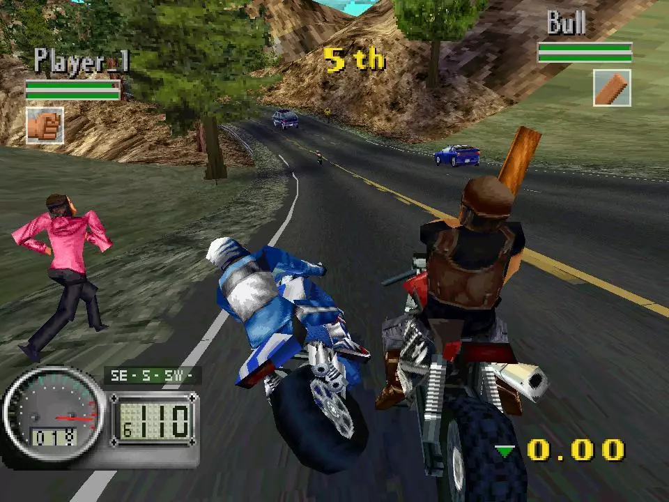 -Road Rash 3D-游戏截图-好玩游戏库