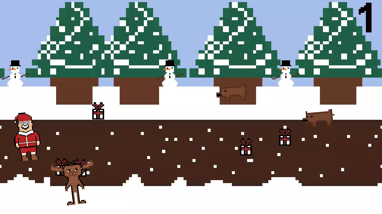 -Santa Run-游戏截图-好玩游戏库