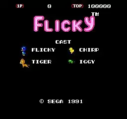 -Flicky (1991)-游戏截图-好玩游戏库