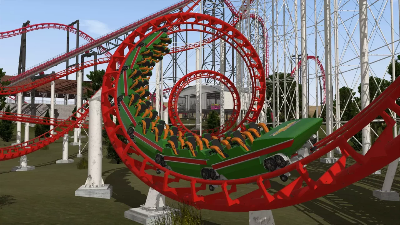 NoLimits 2 Roller Coaster Simulation