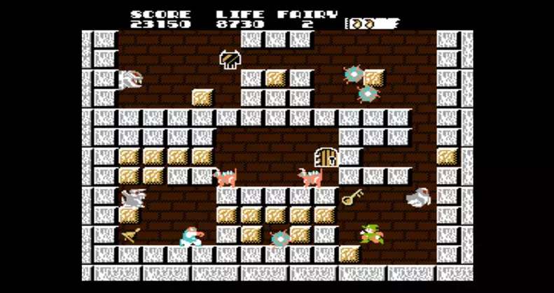 -Solomon's Key (1986)-游戏截图-好玩游戏库