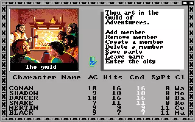 -The Bard's Tale (1985)-游戏截图-好玩游戏库
