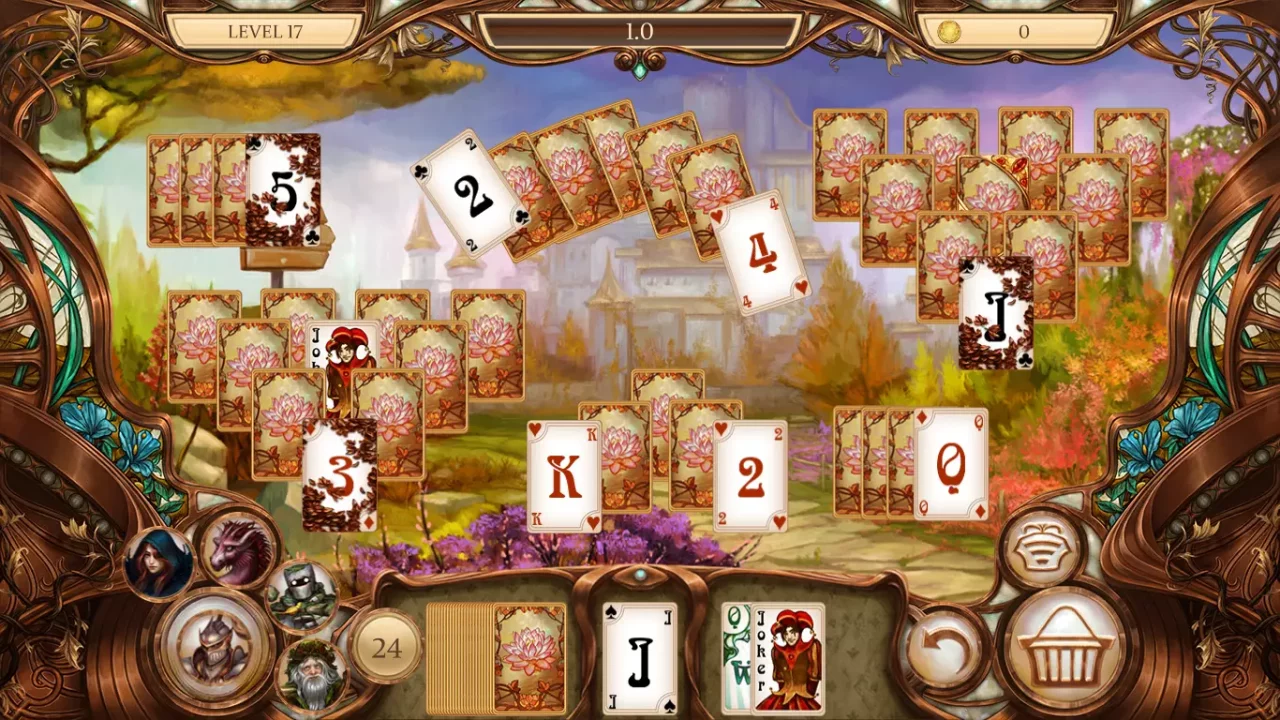 -Snow White Solitaire. Charmed Kingdom-游戏截图-好玩游戏库