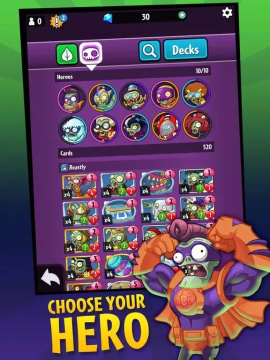 -Plants vs. Zombies Heroes-游戏截图-好玩游戏库