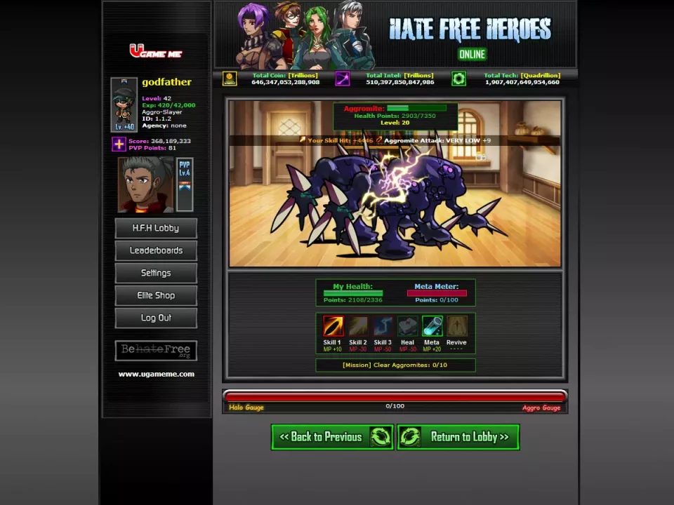 Hate Free Heroes Online