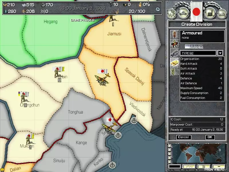 -Hearts of Iron-游戏截图-好玩游戏库