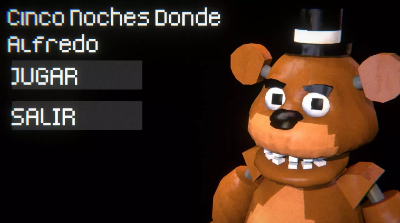 -Cinco Noches Donde Alfredo (FNAF Hecho en 24 Horas)-游戏截图-好玩游戏库