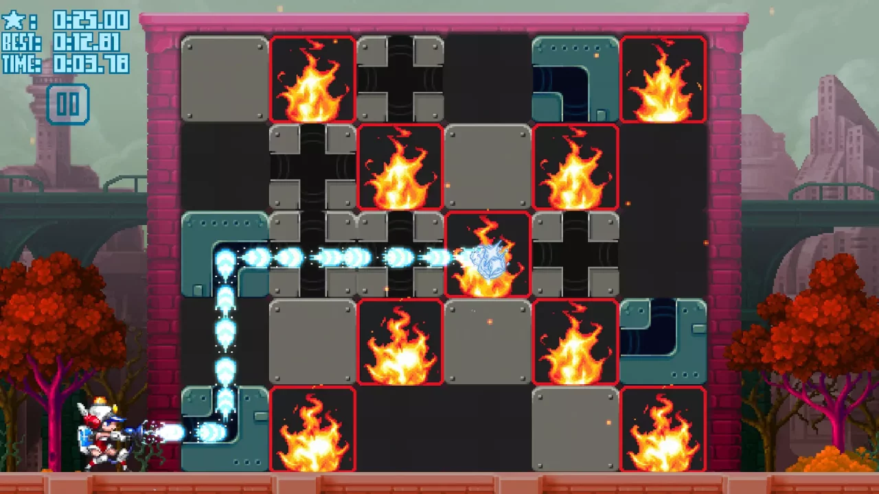 强力转换！冲洗！-Mighty Switch Force! Hose It Down!-游戏截图-好玩游戏库