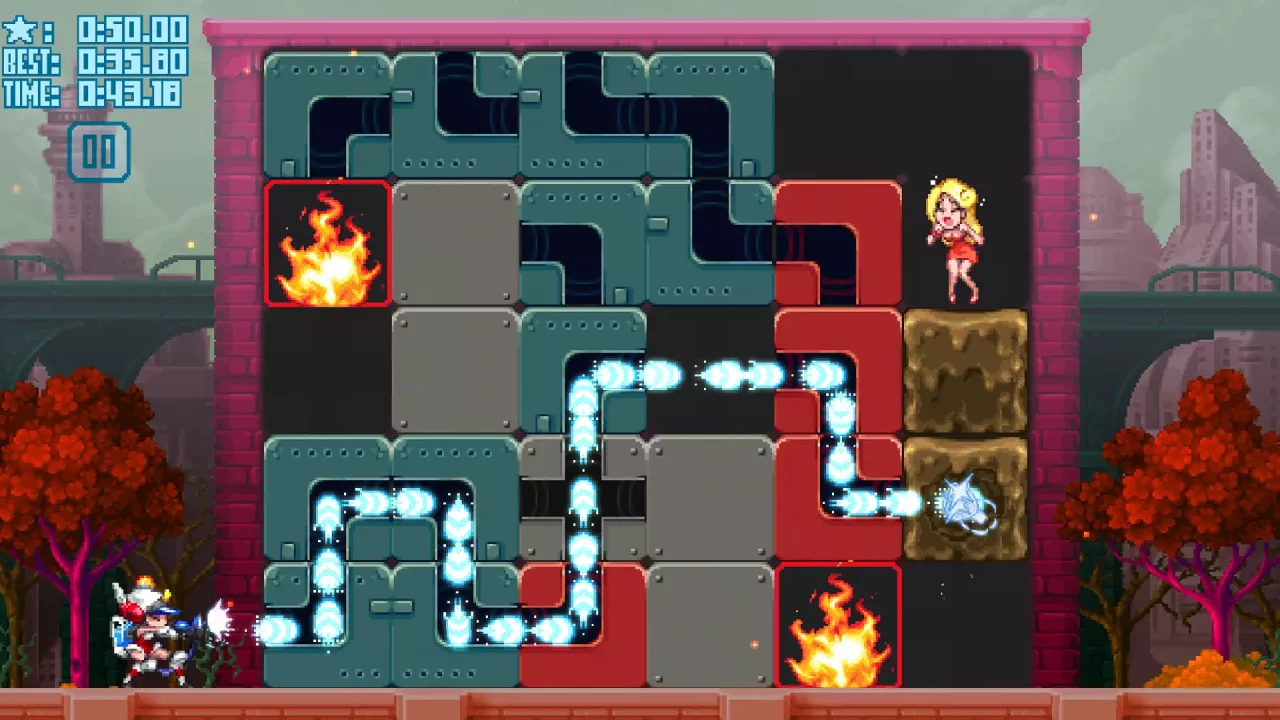 强力转换！冲洗！-Mighty Switch Force! Hose It Down!-游戏截图-好玩游戏库