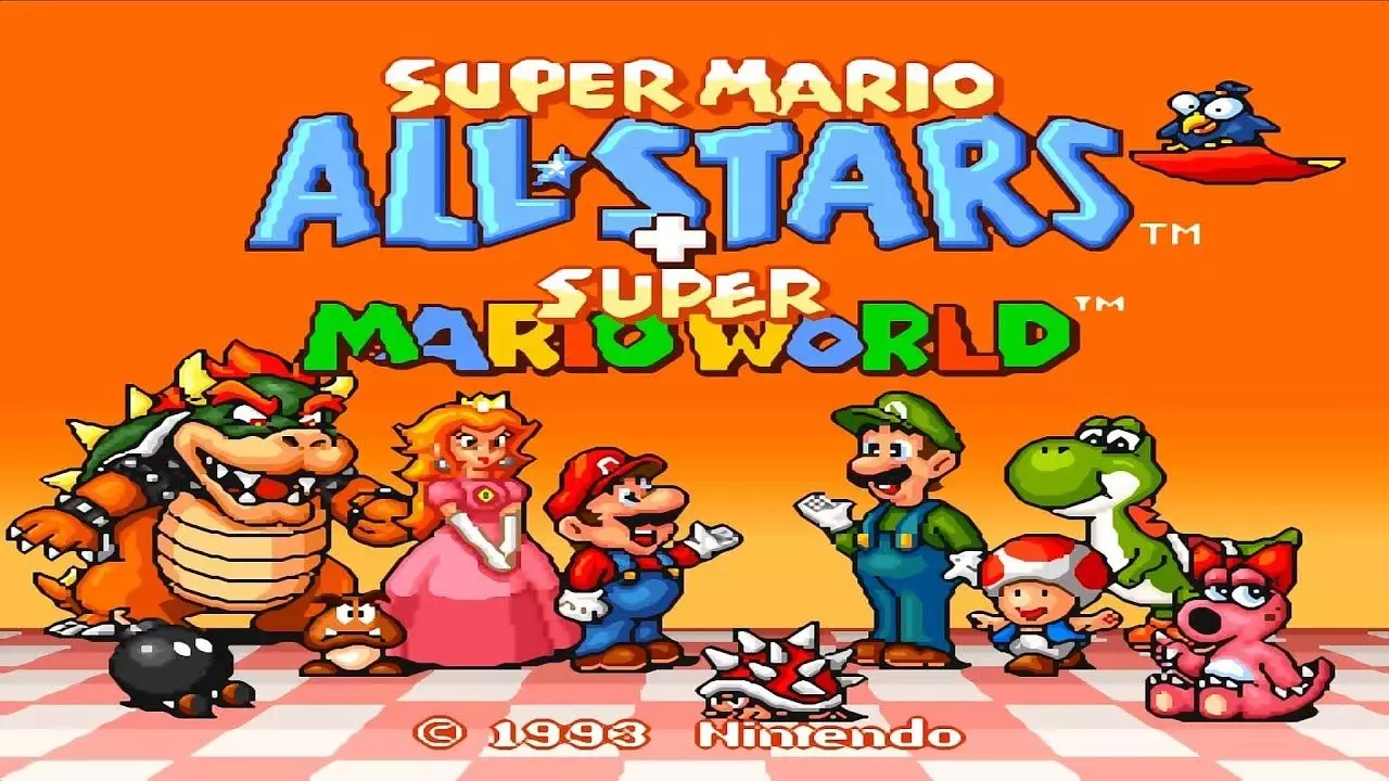Super Mario All-Stars and Super Mario World