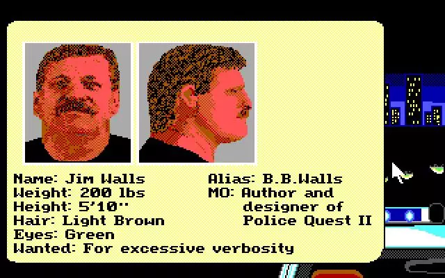 -Police Quest II: The Vengeance-游戏截图-好玩游戏库