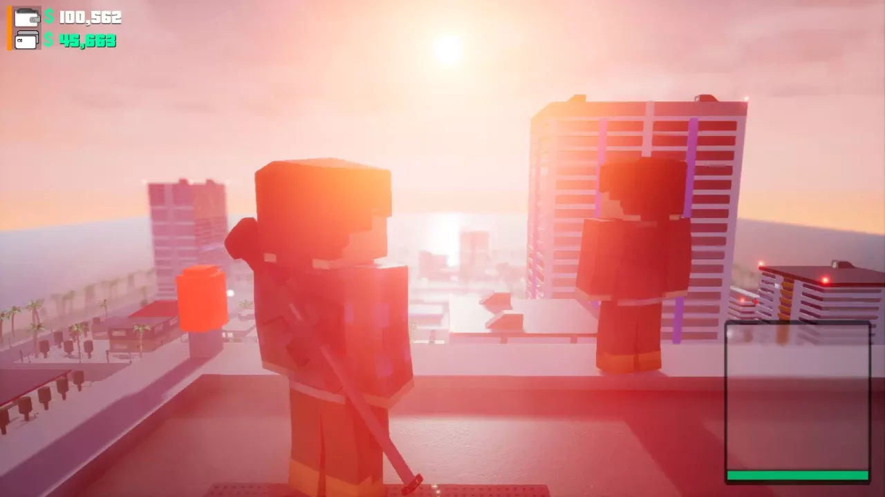 BLOCK WARRIORS: “Open World” Game