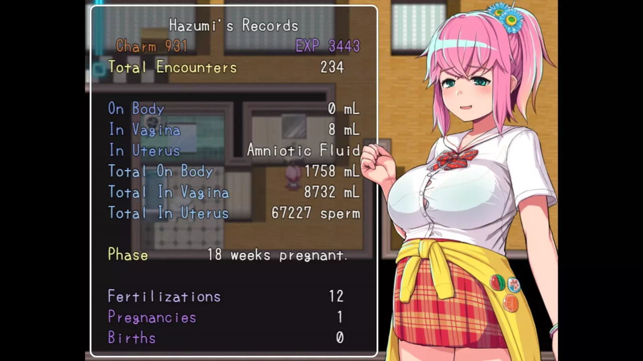 -Hazumi and the Pregnation-游戏截图-好玩游戏库