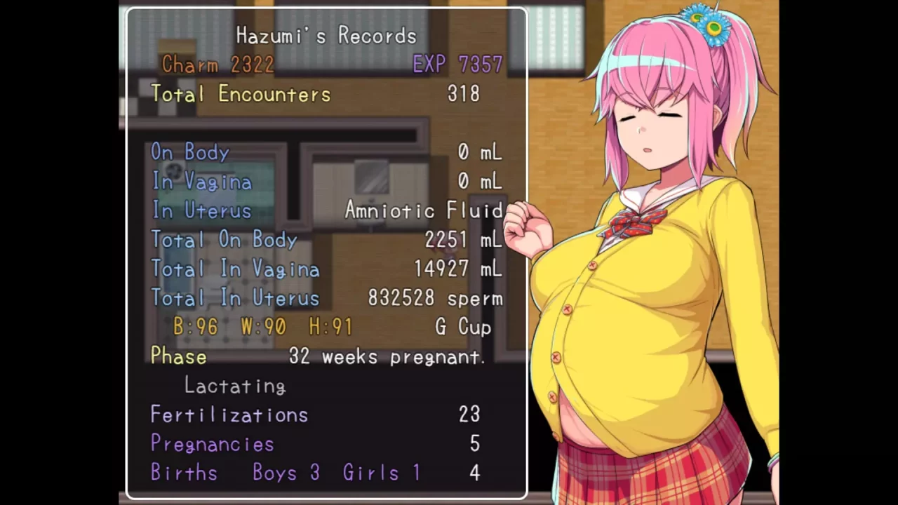 -Hazumi and the Pregnation-游戏截图-好玩游戏库