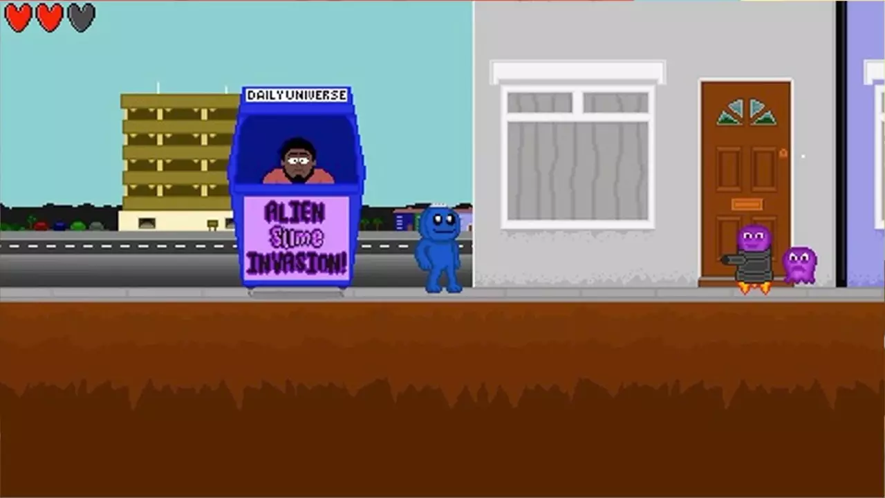 -Bishi and the Alien Slime Invasion!-游戏截图-好玩游戏库