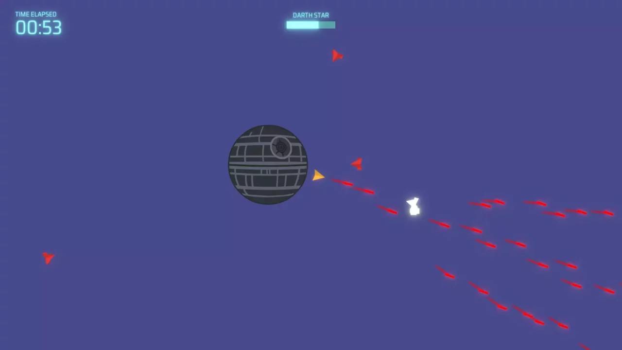 -Space Wars: Darth Star-游戏截图-好玩游戏库