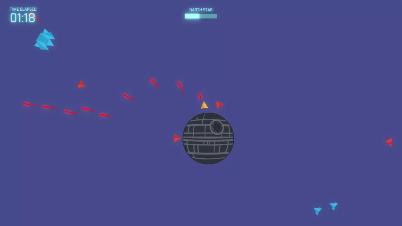-Space Wars: Darth Star-游戏截图-好玩游戏库