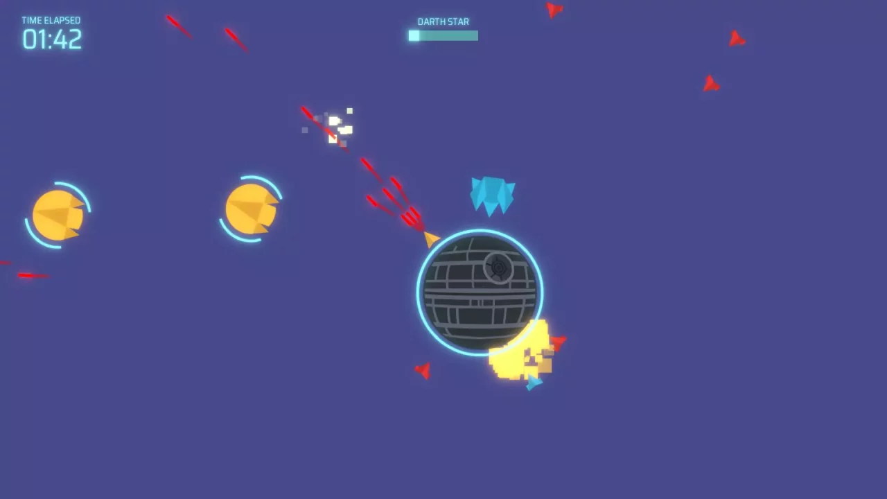 -Space Wars: Darth Star-游戏截图-好玩游戏库