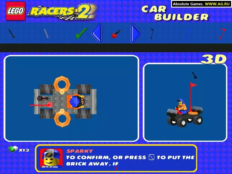 -LEGO Racers 2-游戏截图-好玩游戏库