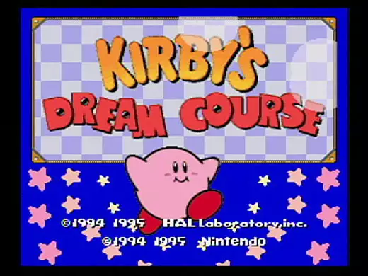 -Kirby's Dream Course-游戏截图-好玩游戏库