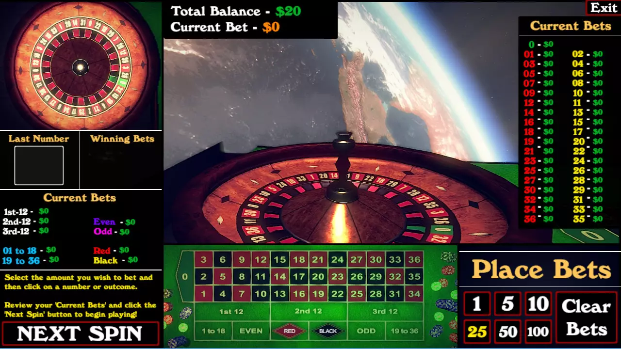 -Roulette Simulator-游戏截图-好玩游戏库