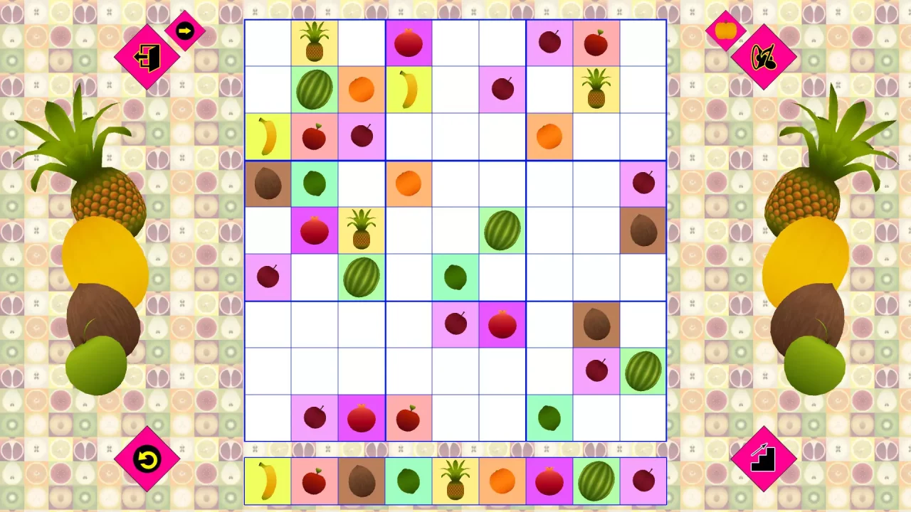 -Fruit Sudoku🍉 2-游戏截图-好玩游戏库