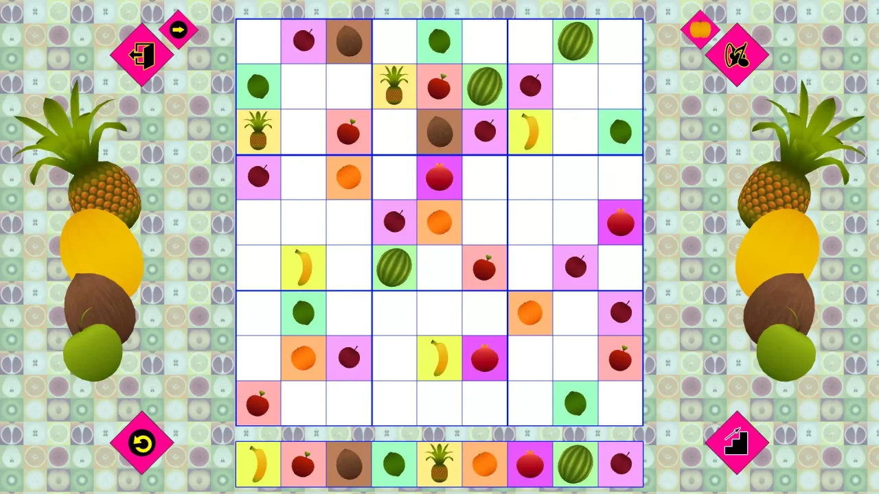 -Fruit Sudoku🍉 2-游戏截图-好玩游戏库