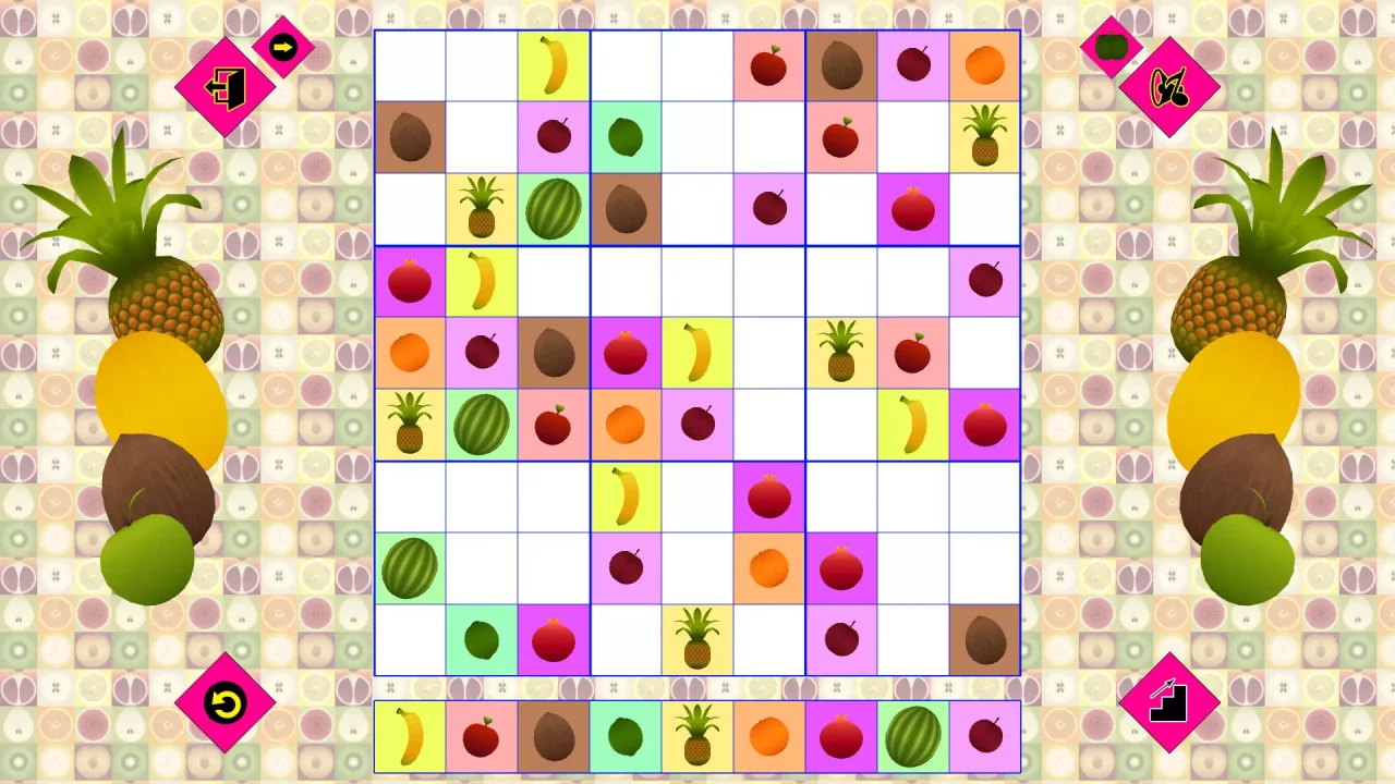 -Fruit Sudoku🍉 2-游戏截图-好玩游戏库