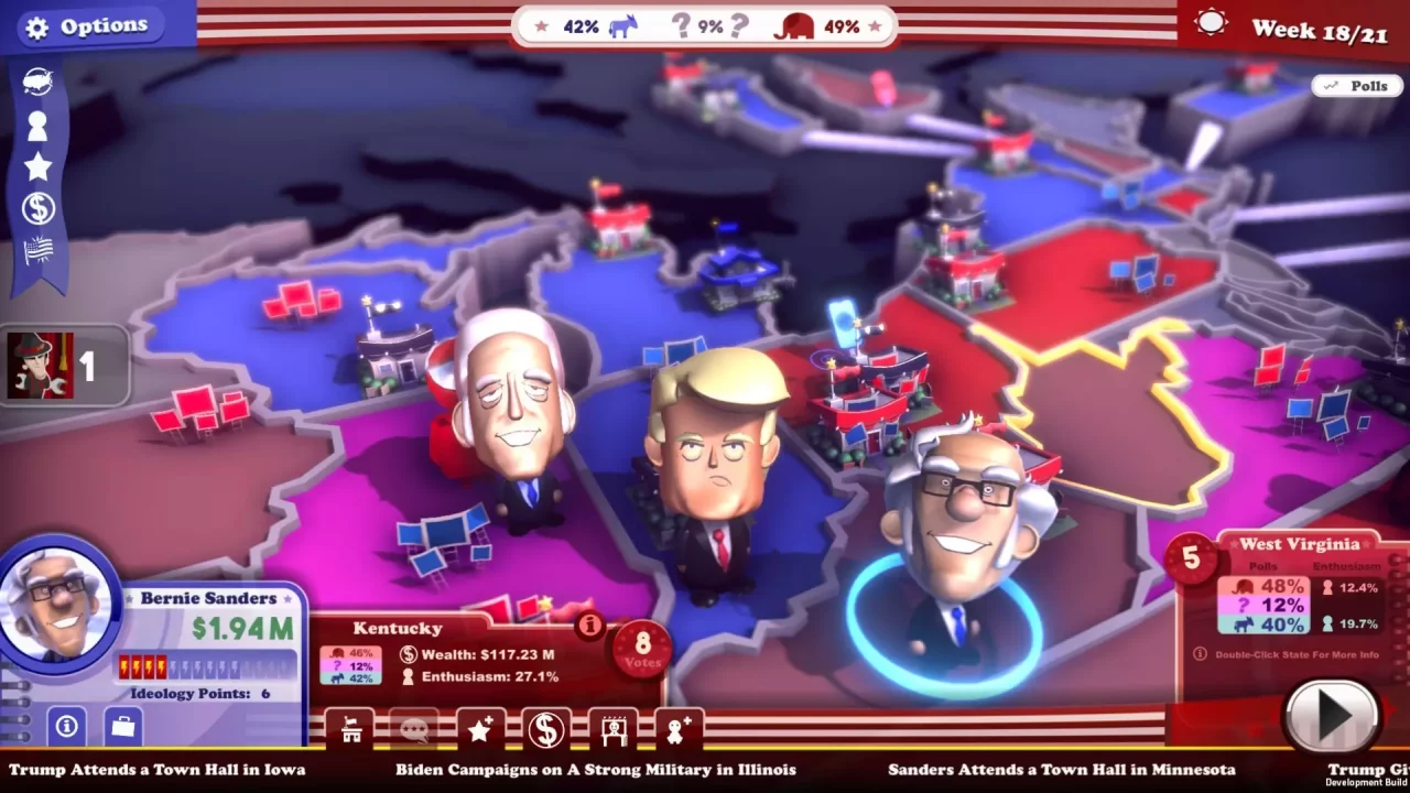 -The Political Machine 2020-游戏截图-好玩游戏库