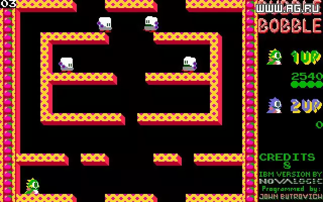 -BUBBLE BOBBLE-游戏截图-好玩游戏库