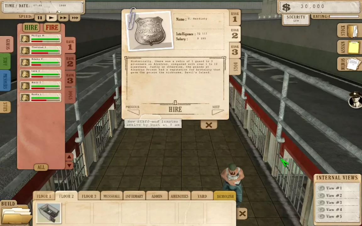 -Prison Tycoon Alcatraz-游戏截图-好玩游戏库