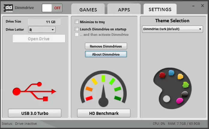 -Dimmdrive :: Gaming Ramdrive @ 10,000+ MB/s-游戏截图-好玩游戏库