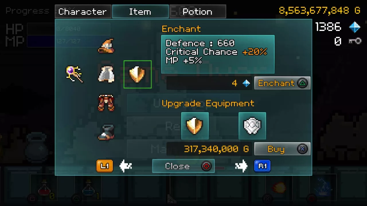 -BUFF KNIGHT ADVANCED-游戏截图-好玩游戏库