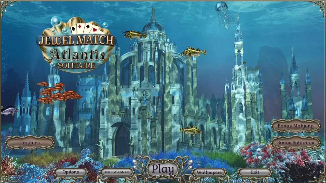 -Jewel Match Atlantis Solitaire - Collector's Edition-游戏截图-好玩游戏库