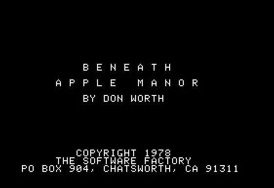 -Beneath Apple Manor-游戏截图-好玩游戏库