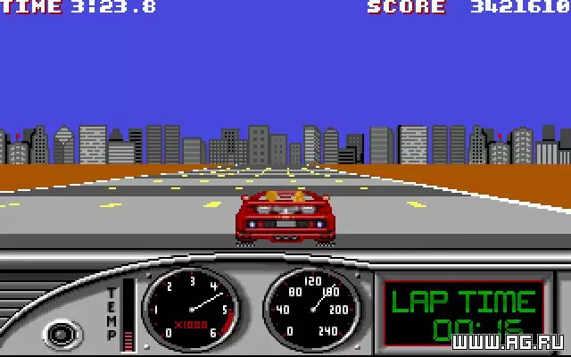 -Turbo Outrun (1989)-游戏截图-好玩游戏库
